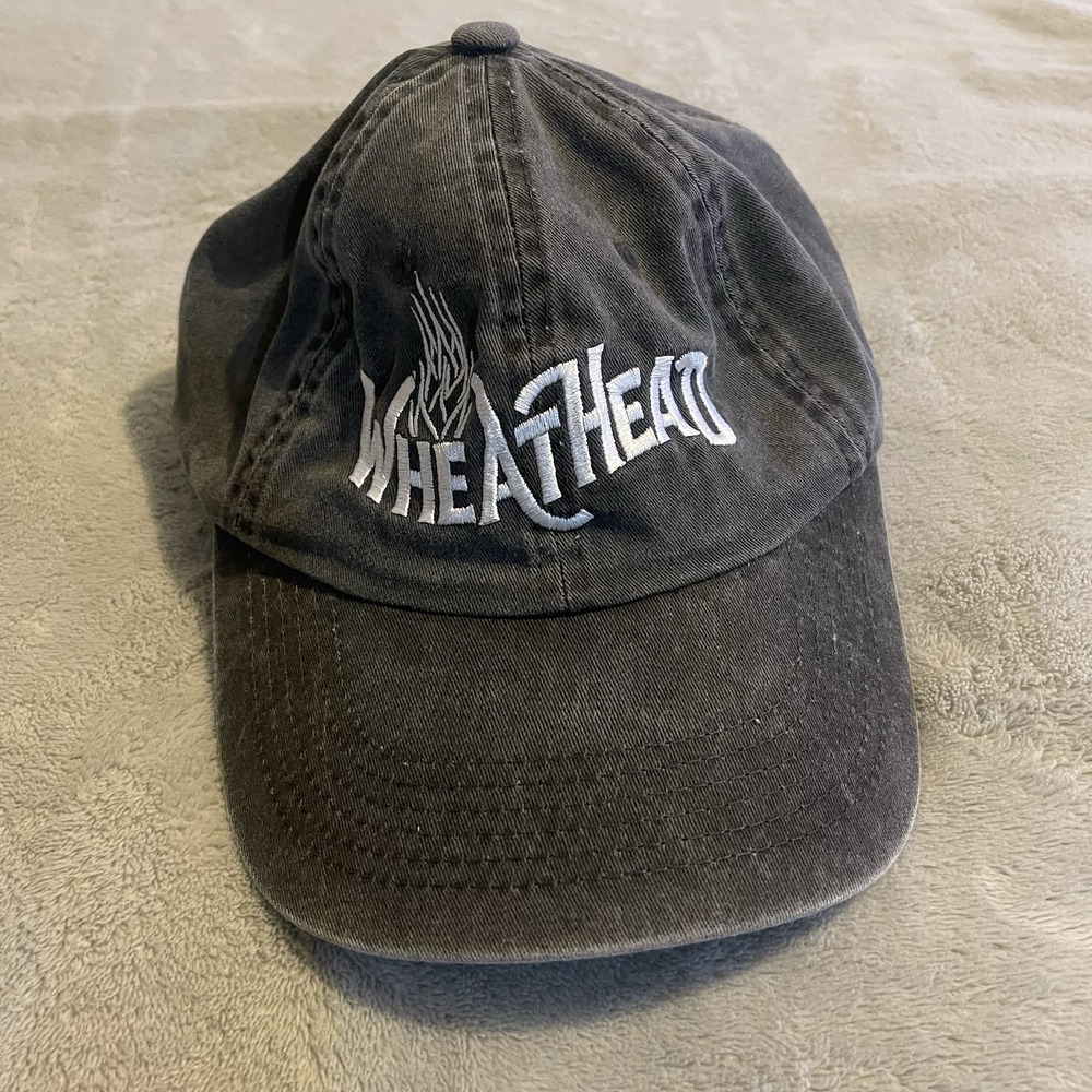 Port Authority Hat Men One Size Gray Strapback Adjustable Baseball Cap Workout